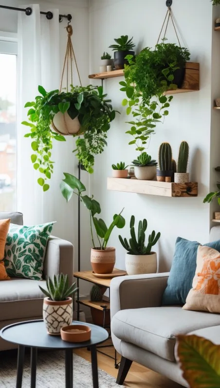 Decore com Plantas e Elementos Naturais