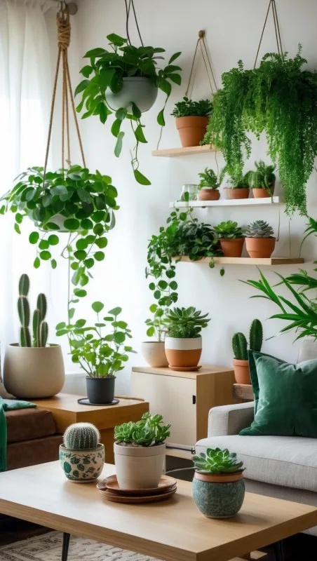 Decore com Plantas e Elementos Naturais