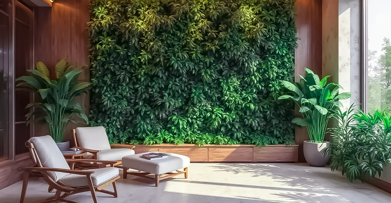 Manter o seu jardim vertical saudável não é difícil