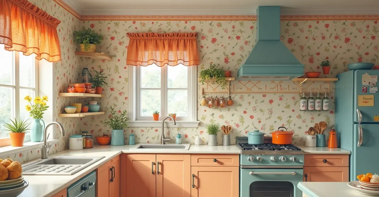 papel de parede para cozinha