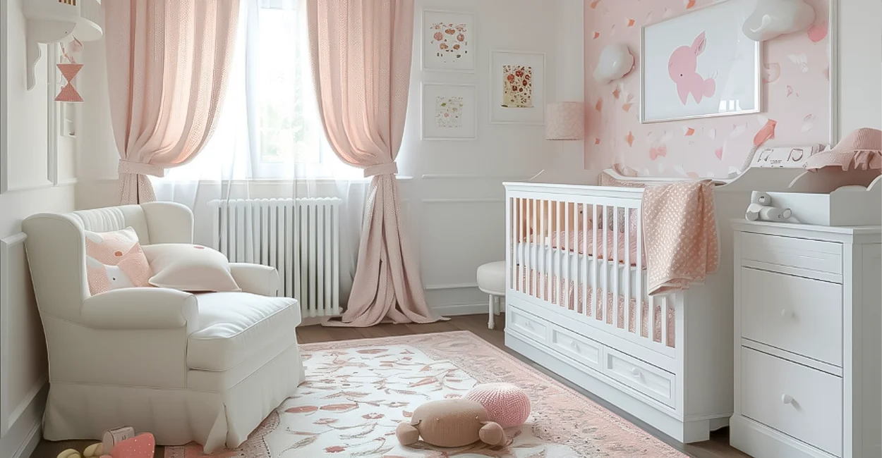 quarto do bebê, tons claros e suaves são sempre uma escolha certeira.