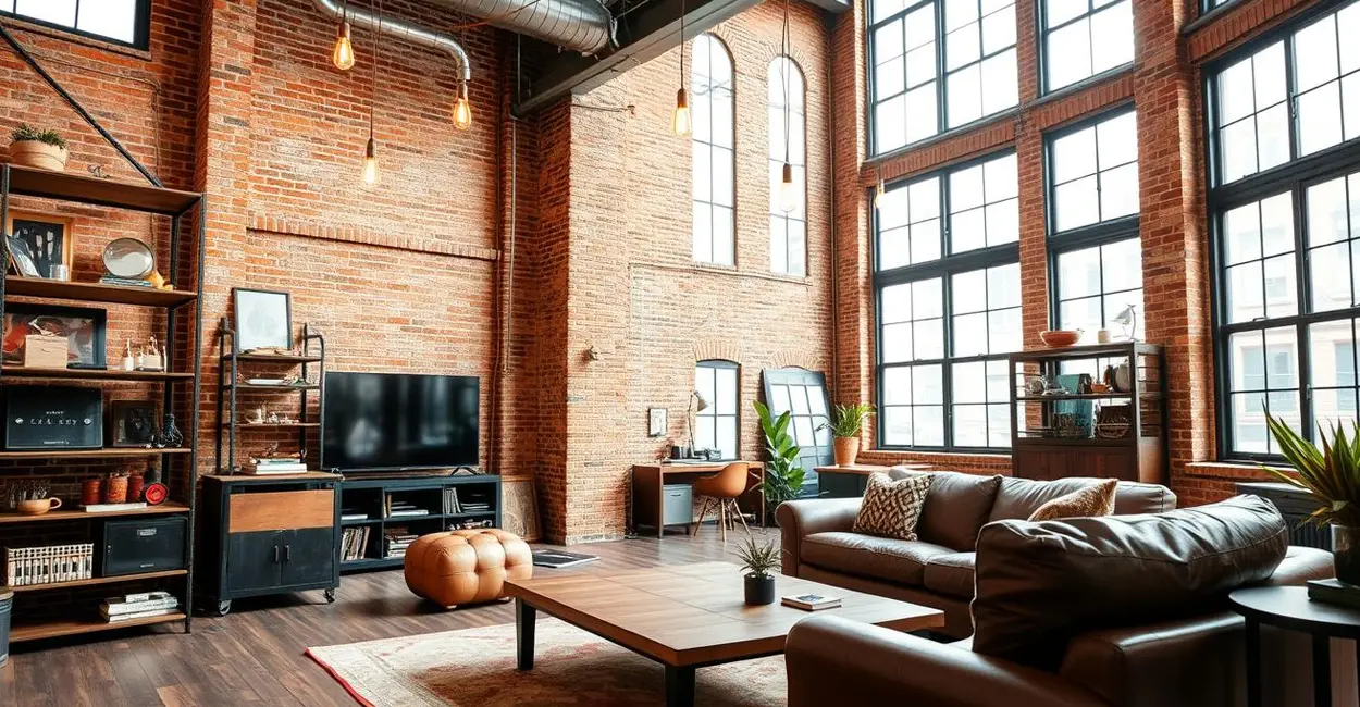 Decoração estilo industrial