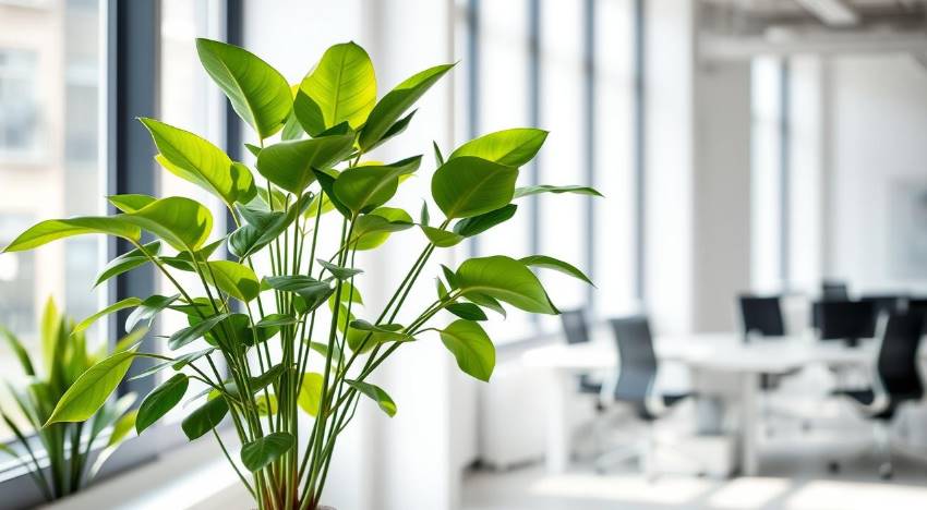 Zamioculca  A Planta Resistente para Seu Escritório