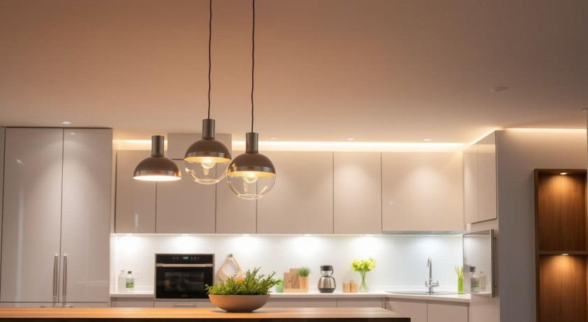 Iluminação cozinha